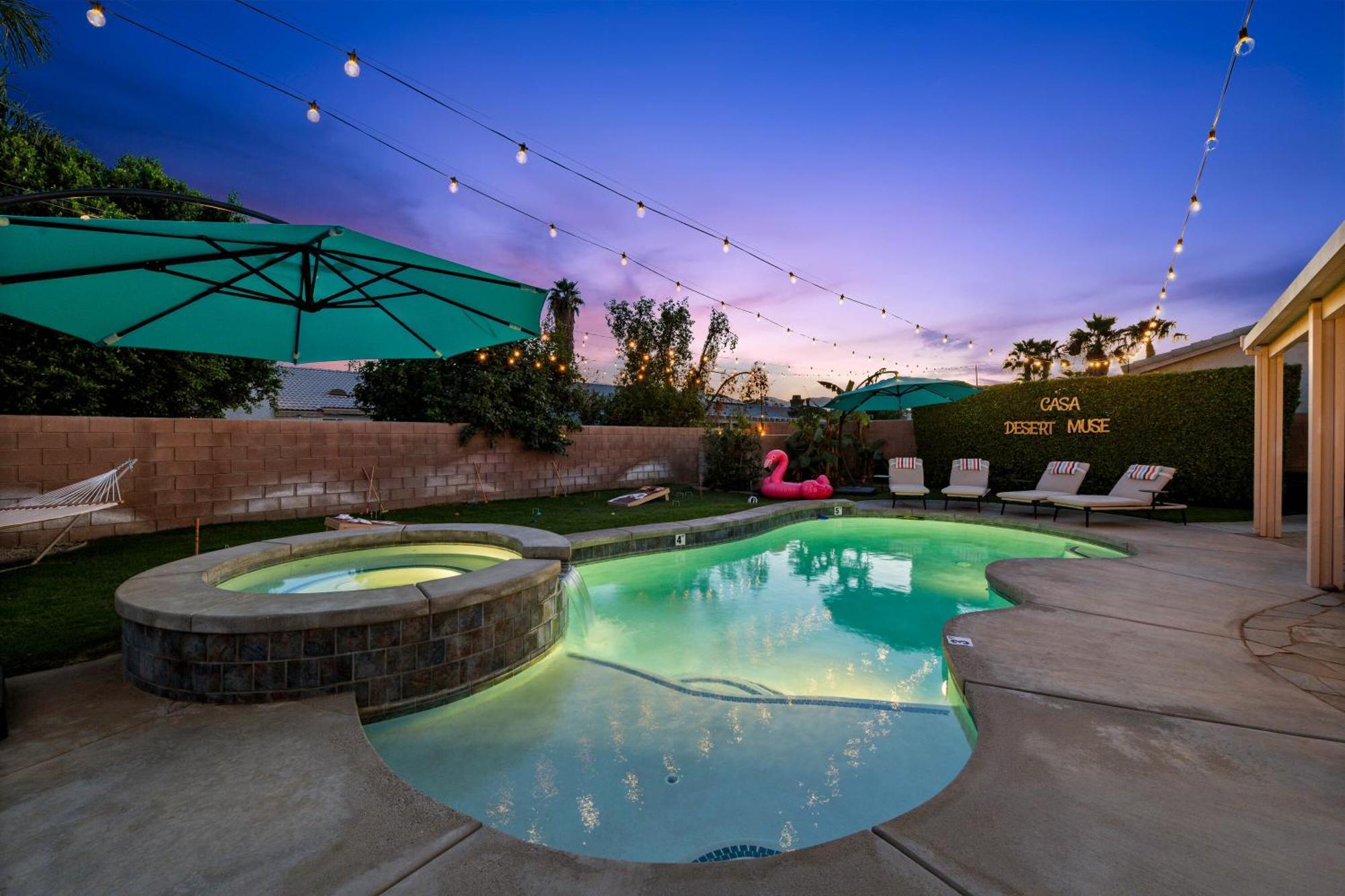 Casa Desert Muse With Heated Pool Spa Firepit Mini Golf And Games Indio Luaran gambar